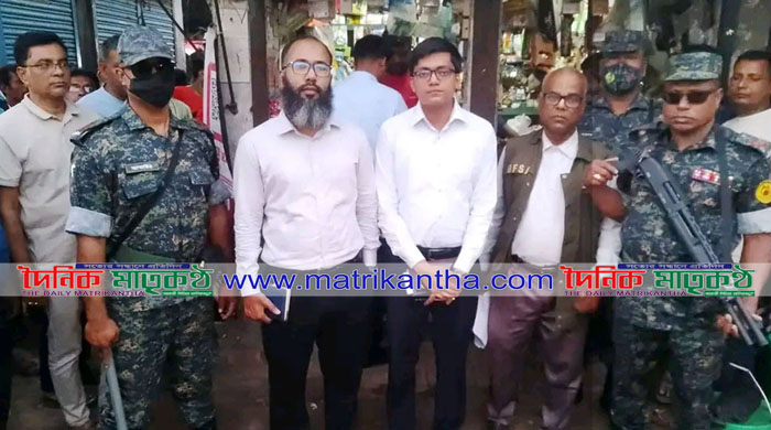 দাদশীতে বিভিন্ন আইন বাস্তবায়নে মোবাইল কোর্ট অভিযানে জরিমানা